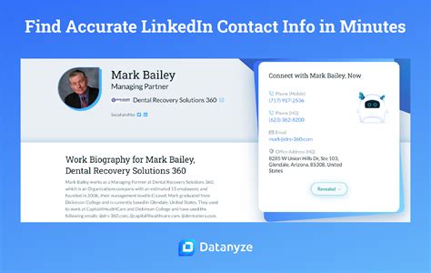 linkedin contact information.